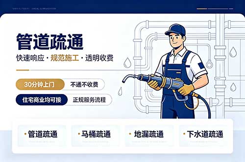 连州管道疏通