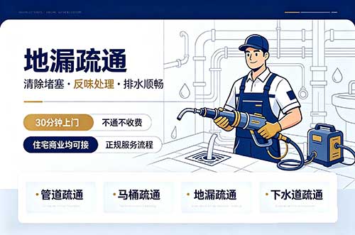 连州地漏疏通